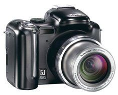 Kodak Easyshare P850 5.1 MP Digital Camera with 12x Image Stabilized Zoom N3