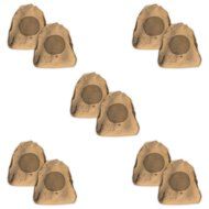 Acoustic Audio B4RS Sandstone Rock Speakers 5 Pair Pack Outdoor Weatherproof