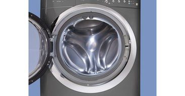 Electrolux Laundry Bundle | Electrolux EIFLS60LT Washer &amp; Electrolux EIMGD60LT Gas Dryer w/Pedestals - Titanium N4