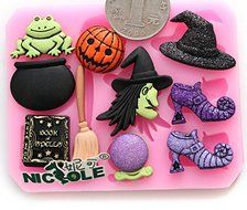 Anyana Halloween-pumpkins-party-silicone-fondant-mold-candle-sugar-craft-baking-tools N2