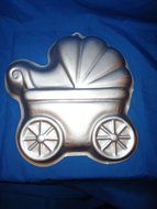 Wilton Baby Buggy Cake Pan -- as shown