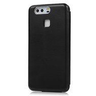 P9 Case,Huawei P9 Case - High Quality Wallet Magnetic Smart Close Premuim PU Leather Pure Color Slim Fit Soft... N27