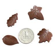 Candy Making Molds, 2PCS YYP [24 Cavity Tree Leaf Shape Mold] Silicone Candy Molds for Home Baking - Reusable... N3