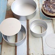 Silverwood 10in Loose Base Round Cake Tin N2