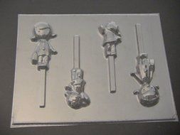 Doc McStuffing Chocolate Candy Lollipop Mold N2