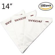 TANGCHU 14&quot; Pastry Bags 100 PCS Disposable Decorating Piping Icing Bags