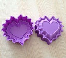 Single Cavity Heart Shape Cake Pudding Jelly Mold Handmade DIY Soap Ice Mould N2
