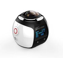 Kcosit Wireless 360 Degree Panoramic Camera 3D VR Action Sports Camera Wifi 16MP 4K HD 30m underwater Waterproof... N2