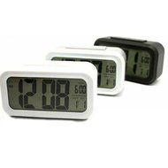 U9Q Light Control LCD Display Digital Snooze Digital Alarm Clock LED Backlight N7