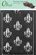 Cybrtrayd K160 B/S Spaceship Kids Chocolate Candy Mold