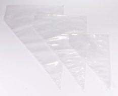 DecoPac Kee-Seal Ultra Disposable Pastry Bags, 21-Inch, Clear
