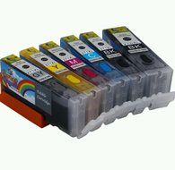 Canon Edible Ink 6Pack Canon PGI-270XL PGI 270 CLI-271 for Canon MG7720 printer