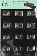 Cybrtrayd AO083 Treasure Chest Chocolate Candy Mold with Exclusive Cybrtrayd Copyrighted Chocolate Molding Instructions