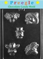 Day of the Dead Chocolate Candy Mold