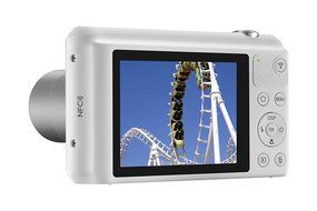 Samsung WB35F Smart Camera - White (16.2MP, Optical Image Stabilisation) 2.7 inch LCD N4