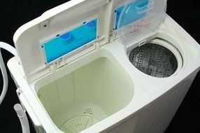 8 - 9lb RV Dorms Portable Mini Compact Washing Machines Spin Dryer Laundry N7
