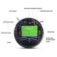 Sadun R8 Robotic Vacuum Cleaner with Tank Mop, Smart Return Charge N9