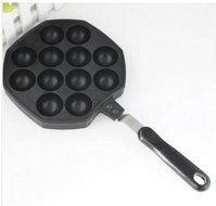 Octopus Barbecue Plate Burning Stove With Handle Plate Takoyaki Burning Board Cake Tools Pans