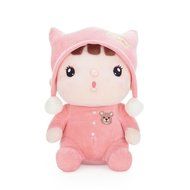 Plush Toy，BeautyVan Jelly Beans Sitting Plush Toy Children Cute Doll (Pink) N3