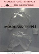 Molds and Things Horse Chocolate Candy Mold with Molds and Things &copy; Chocolate Molding Instruction -Set of 3 N2