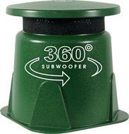 Audio Experience AES0025 360 Degree Omni Outdoor Speakers with 12" Casing and 8" Subwoofer, 250W