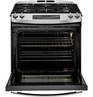 GE JGS650SEFSS 30" Stainless Steel Gas Slide-In Sealed Burner Range N9