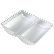 Hanperal 3D Book Shape Fondant Cake Tin Baking Mold Decorating Bake Ware Tools N3