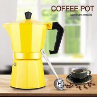 Hmlai Hot Sale 240 ML Aluminum Moka Express Made in Italy 6 Cup Stovetop Espresso Maker + One Coffee Spoon (stainess... N7