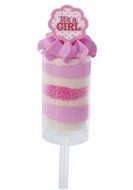 It&#039;s a Girl Pink Baby Shower Cupcake Rings - (24-Pack) N3