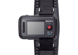 Sony Action Video Camera HD HDR-AS100VR Value Bundle + Live View Remote + Waterproof Case N9