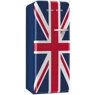 Smeg FAB28UUJL1 24" 50s Retro Style Top-Freezer Refrigerator with 9.22 Cu. Ft. Capacity Ice Compartment Interior...