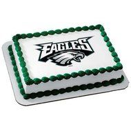 Philadelphia Eagles Licensed Edible Cake Topper #4577