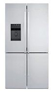 Blomberg BRFD2650SS Four Door French Door Refrigerator, 36-Inch, Stainless Steel N2