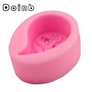 Doinb Sun+Moon (Mother+Baby) Soap Clay Candy Cake Pastry Fondant Chocolate Moulds FDA Silicone Molds Outer Size... N43