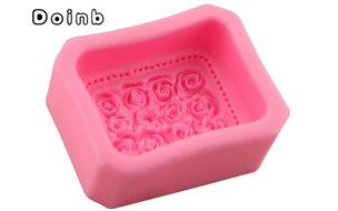 Doinb Sun+Moon (Mother+Baby) Soap Clay Candy Cake Pastry Fondant Chocolate Moulds FDA Silicone Molds Outer Size... N48