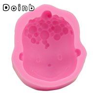 Doinb Sun+Moon (Mother+Baby) Soap Clay Candy Cake Pastry Fondant Chocolate Moulds FDA Silicone Molds Outer Size... N51
