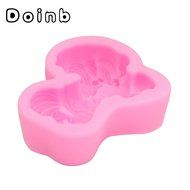 Doinb Sun+Moon (Mother+Baby) Soap Clay Candy Cake Pastry Fondant Chocolate Moulds FDA Silicone Molds Outer Size... N59