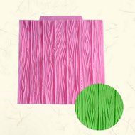 Viris Tote Trumpet Tree Bark Silicone Fondant Mold Cake Decorating Mold N4