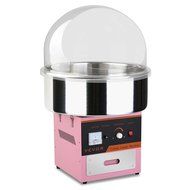OrangeA 1030 Watts Stainless Steel Cotton Candy Machine with Cart and Cover &ndash; Pink N32