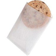 Heartfelt Hospitality Flat Medium Glassine Wax Paper Bags (100 Pack), 4.5 X 6.75&quot;, White