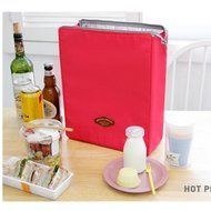 EVTECH(TM) Durable Deluxe Insulated Lunch Cooler Picnic Bag Ice pack Lunch Bags For Can Fruit Beverages Salad N8