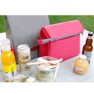 EVTECH(TM) Durable Deluxe Insulated Lunch Cooler Picnic Bag Ice pack Lunch Bags For Can Fruit Beverages Salad N10
