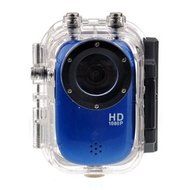 Blue 1080P Full HD 30 Meter Waterproof True Record HD Sports Action Camera DV with G-Sensor - SJ 1000 N6