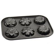 Wante Rectangular Stainless Steel Cake Mold Three Flowers Shaped Cake Mold Diy Production Tool Good Quality Bakeware N2
