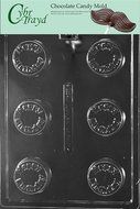 Cybrtrayd M226 Happy Birthday Sandwich Cookie Miscellaneous Chocolate Candy Mold