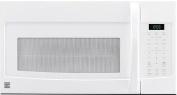 Kenmore 80322White Over-the-Range Microwave (1.6 Cu Ft, 1000 Watts) N2