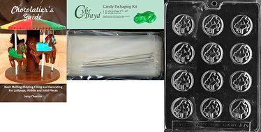 Cybrtrayd J074 Piano Mint Chocolate Candy Mold with Exclusive Cybrtrayd Copyrighted Chocolate Molding Instructions N4