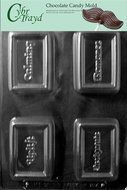 Cybrtrayd M204 Inspirational Bars Miscellaneous Chocolate Candy Mold