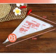 Bestgoo 100 Pack Pastry Bags 12 Inch Disposable Icing Bags - Decorating Bags, Baking and Cake Decorating Supplies N2