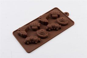 8 Cavity Insect Cake Mold Food Grade Baking Mold Butterfly Bee N3